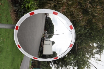Зеркало дорожное сферическое светоотражающее Turbosky 800 мм